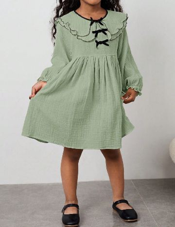 Rochie Shein Kids, verde