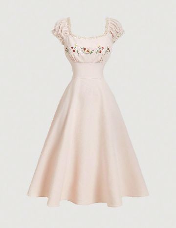 Rochie medie SHEIN, roz pal