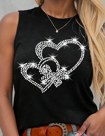 Maiou SHEIN CURVE, negru