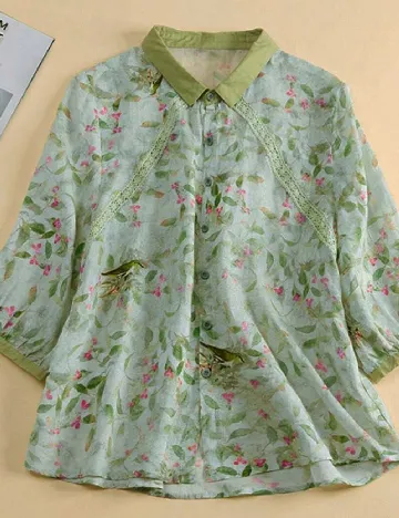 Camasa SHEIN, verde