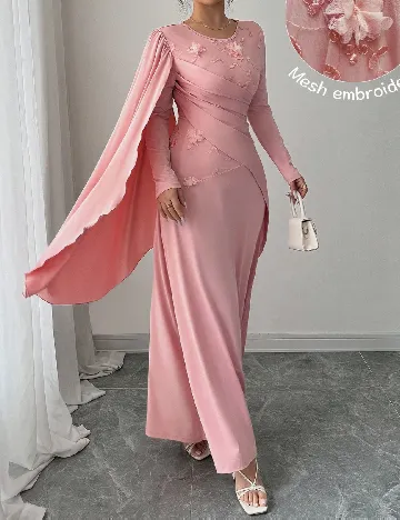 Rochie lunga SHEIN, roz