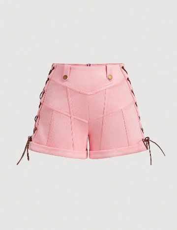 Pantaloni scurti SHEIN, roz