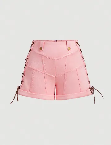 Pantaloni scurti SHEIN, roz