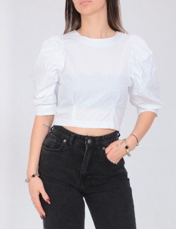 Camasa Bershka, alb