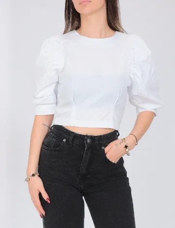 Camasa Bershka, alb