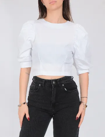 Camasa Bershka, alb