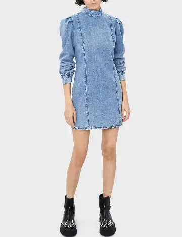 Rochie scurta Bershka, albastru