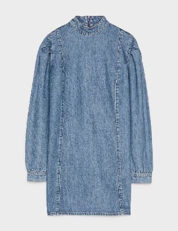 Rochie scurta Bershka, albastru