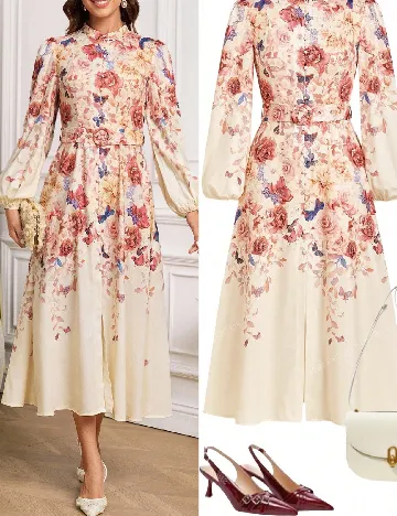 Rochie medie SHEIN, floral