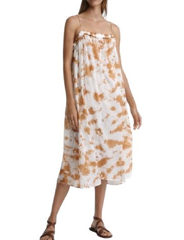 Rochie medie Oysho, alb/maro