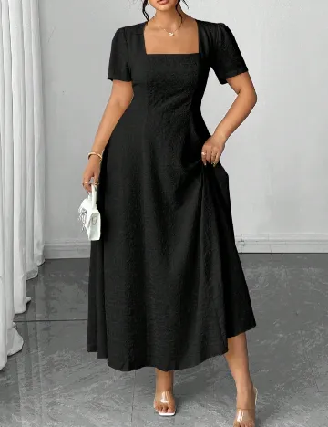 Rochie lunga SHEIN CURVE, negru