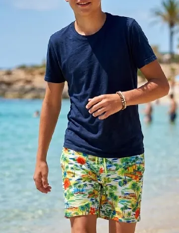 Short de baie Zara, mix culori
