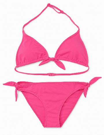 Costum de baie Zara, roz