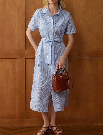 Rochie medie SHEIN, albastru