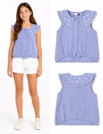Bluza Zara, albastru