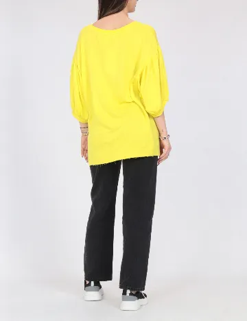 Bluza Oversize Bershka, galben