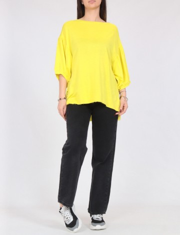 Bluza Oversize Bershka, galben