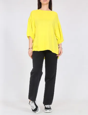 Bluza Oversize Bershka, galben