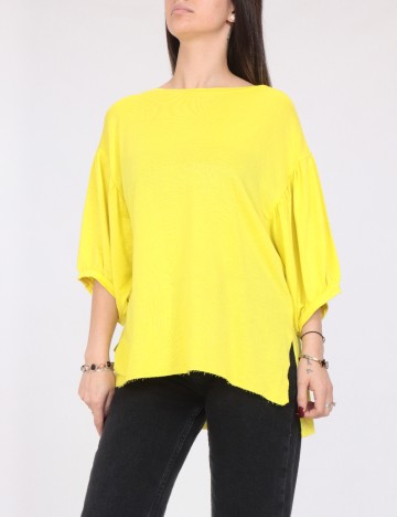 Bluza Oversize Bershka, galben