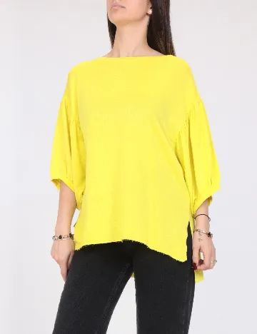 Bluza Oversize Bershka, galben