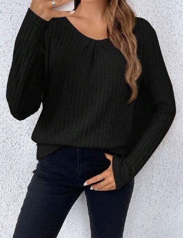 Bluza SHEIN, negru