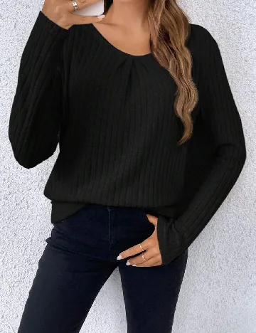 Bluza SHEIN, negru
