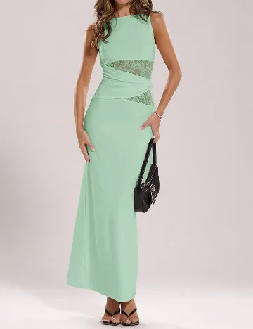 Rochie lunga SHEIN, verde
