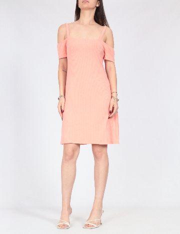 Rochie scurta Bershka, portocaliu