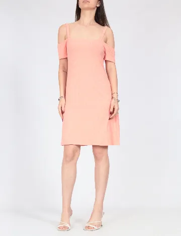 Rochie scurta Bershka, portocaliu