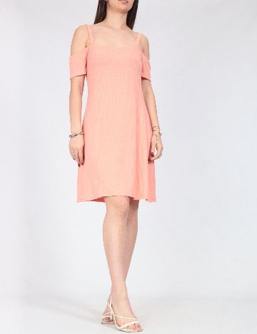 Rochie scurta Bershka, portocaliu