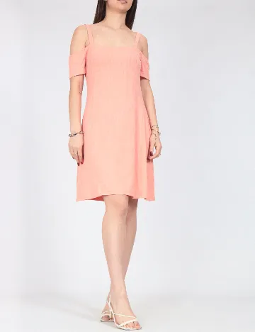 Rochie scurta Bershka, portocaliu
