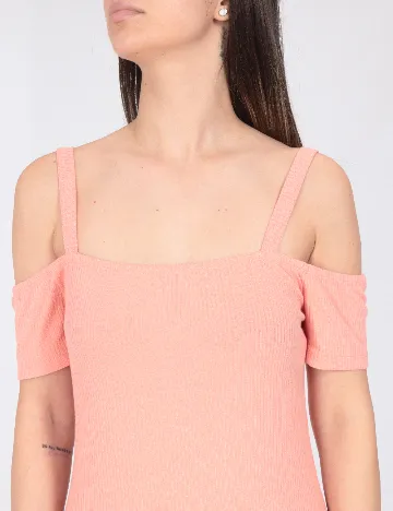 Rochie scurta Bershka, portocaliu
