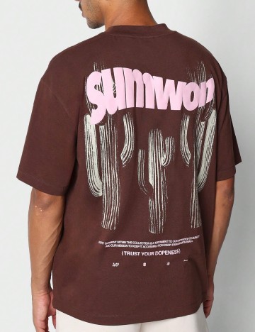 Tricou SUMWON, maro