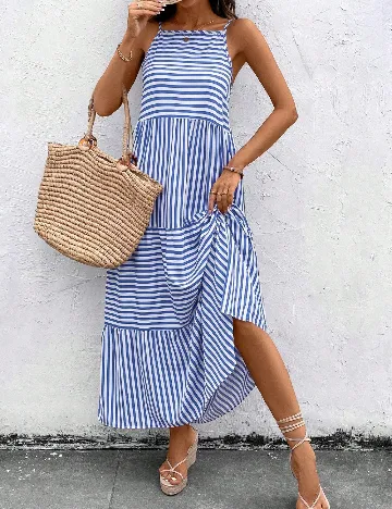 Rochie lunga SHEIN, albastru