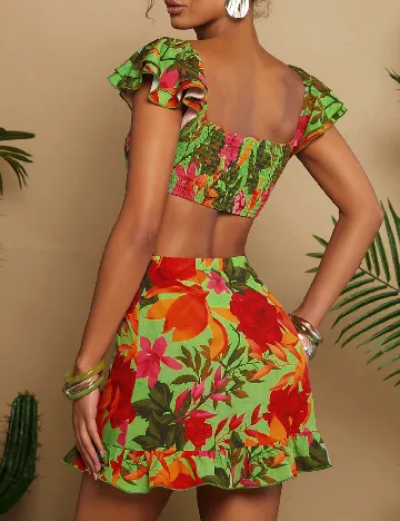 Rochie scurta SHEIN, mix culori