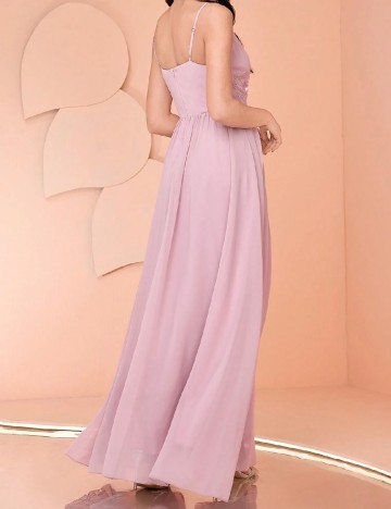 Rochie lunga Ever-Pretty, roz
