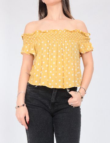Top Pull&Bear, galben