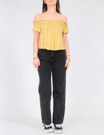 Top Pull&Bear, galben