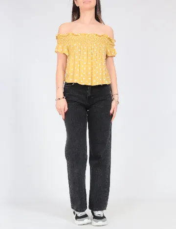 Top Pull&Bear, galben