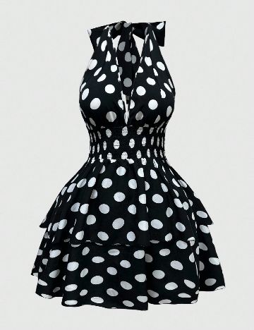 Rochie scurta SHEIN CURVE, negru