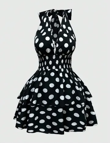 Rochie scurta SHEIN CURVE, negru