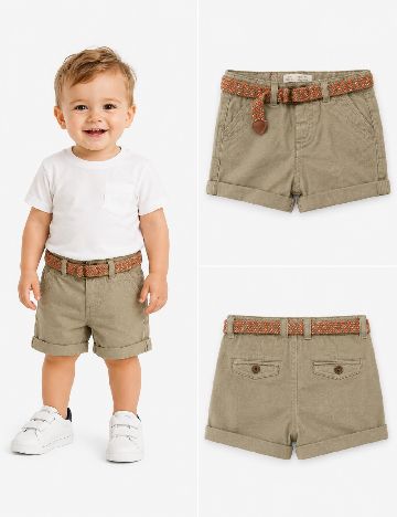 Pantaloni scurti Zara, verde