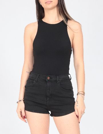 Pantaloni scurti Zara, negru