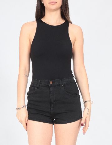 Pantaloni scurti Zara, negru