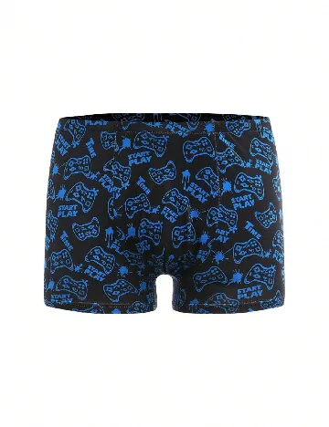 Boxeri Shein Kids, negru