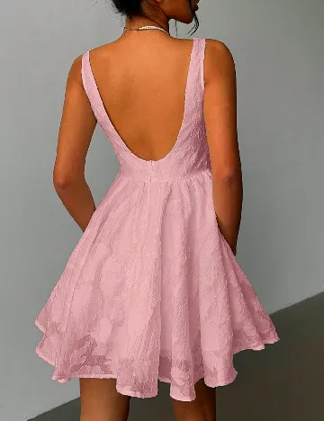 Rochie scurta SHEIN, roz