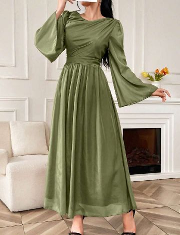 Rochie lunga SHEIN, verde