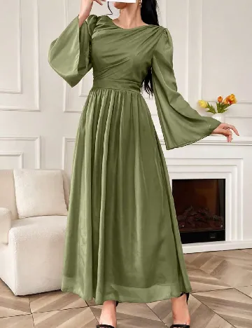 Rochie lunga SHEIN, verde
