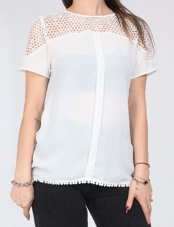 Bluza Zara, alb