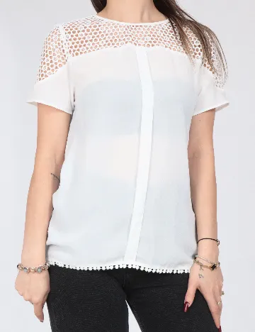 Bluza Zara, alb